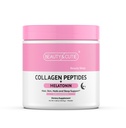 Melatonin 5 mg with Collagen Peptides Powder, Grass Fed, Hair, Skin, Nails and Sleep Support, Non GMO, Gluten Free, Unflavored, 5.56 oz
