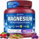 Magnesium Glycinate Gummies 500mg, Magnesium Complex for Women, 17-in-1 Advanced Magnesium Sleep Gummies with Ashwagandha, Probiotics, B6, D3 for Sleep, Focus, Calm & Muscle, Adults & Kids | 180 Count