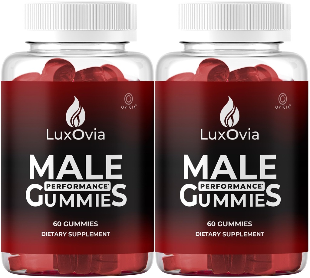 (2 Pack) Luxovia Gummies - Luxovia Advanced Support Formula Gummys Premium All Natural Ingredients Maximum Strength, Daily Premium Support for Overall Health & Wellness, 120 Gummies for 2 Months