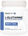 TransformHQ L-Glutaminepoeder, 500G, 100 porties - Glutenvrij, Non-GMO