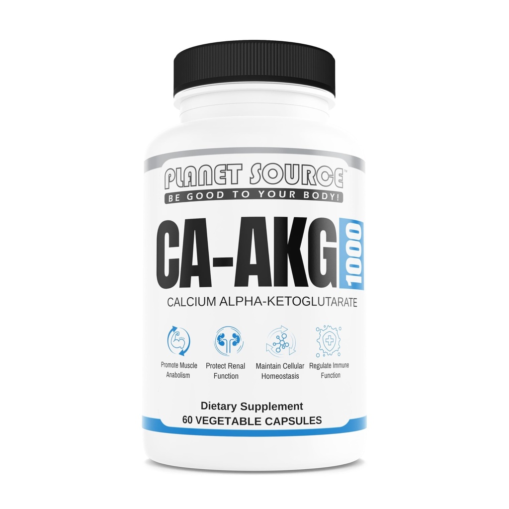 Calcium Alpha-Ketoglutarate (Ca-AKG), 1000mg, Supports Healthy Aging and Energy