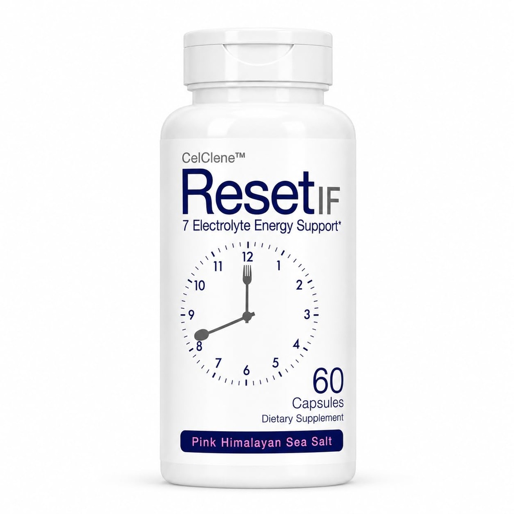 ResetIF, 7 Electrolytes, Methyl B12 & Methly Folate, Green Tea & Green Coffee Extracts, B Complex, Zinc, 72 Trace Minerals