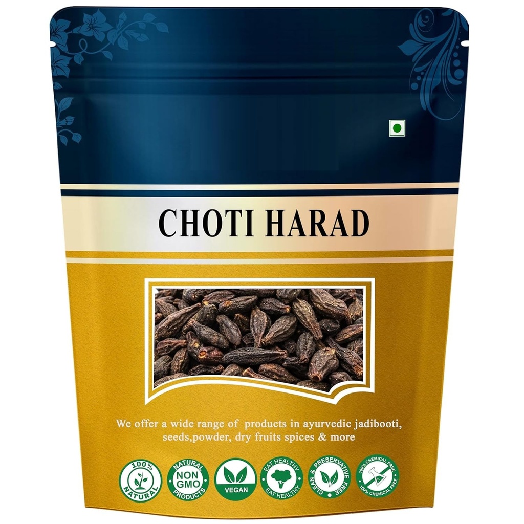 KR Harad Choti 250 Gram - Haritaki - Kadukkai - Karakkaya - Alalekayi - Kadukka - Haritaki Choti