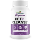 Pro Herba RX Keto Cleanse - Herbal Formula w/Probiotics - Keto Cleanse & Detox Naturally - Numerous Health Benefits - Help Cleanse Body of Toxins & Impurities - Support Energy, Digestion & Gut Health