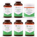 BioBalance Kit - 6 Supplements for Microbial & Environmental Resilience - Supports Gut, Liver & Immune Function - Immune Supplement - Health Essentials - US-Made, Non-GMO, Plant-Based