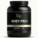 Whey Protein Powder, Vanilla Milkshake, 25g Protein Per Serving, Whey Isolate and Concentrate Blend, Digestive Enzymes, BCAAs, 27 Servings