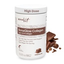 Collagen Peptides Powder - High Dose 20g Collagen + 18g Protein - Hydrolyzed Type I & III Collagen with Probiotics & Digestive Enzymes - Dr. Formulated - BonaGlow Chocolate