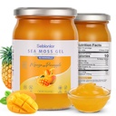 Sea Moss Gel with Essential Vitamins, Trace Minerals, Vegan Superfoods for Jams, Jellies, and Sweet Sauces (Mango)
