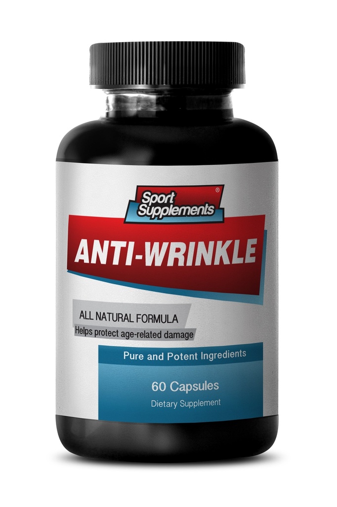 Niacinamide and Vitamin c, Anti-Wrinkle Pills - Anti Aging Pills, Wrinkle Prevention for face, Anti Wrinkle Collagen Supplement, Anti Wrinkle face Pills, Wrinkle preventing Pills 1 Bottle 60 Capsules