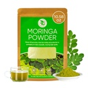 Moringa Leaf Powder - 10.58 oz, 100% Pure & Natural, For Tea, Drinks, Cooking & Skincare, Supports Digestion, Immune, Sleep & Relaxation, Finely Ground, No Sugar, No Caffeine