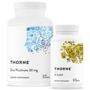 THORNE - Wellness Essentials - Zink & Vitamin D3 Combo voor Immune en Bone Support - 60 tot 180 porties