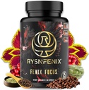 Fenix Focus, Premium Nootropic Formula met Cafeïne (Fast & Slow), L-Theanine, B12, Tyrosine, Choline, Artichoke 100 Capsules