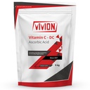 Vitamin C DC Powder - 5 kg (11 lb) - Ascorbic Acid & HPMC Blend - Tablet Binder Direct Compression DC Excipient Filler - Pure Antioxidant - USP/FCC/BP/PH-EUR