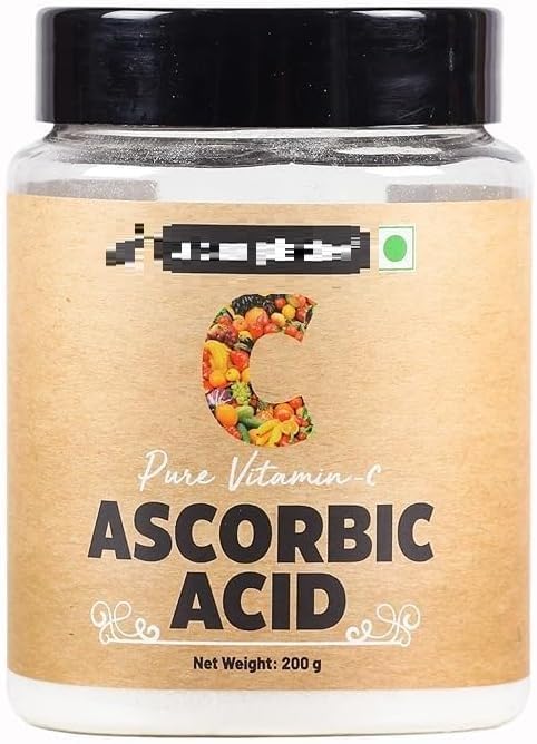 Pub Herbal Pure Ascorbic Acid & Pure Vitamin C Powder 200gm