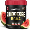 ALLMAX Nutrition AMINOCORE BCAA Powder, 8,18 Gram van Aminozuren, Intra en Post Workout Herstel Drank, Glutenvrij, Watermeloen, 945 g