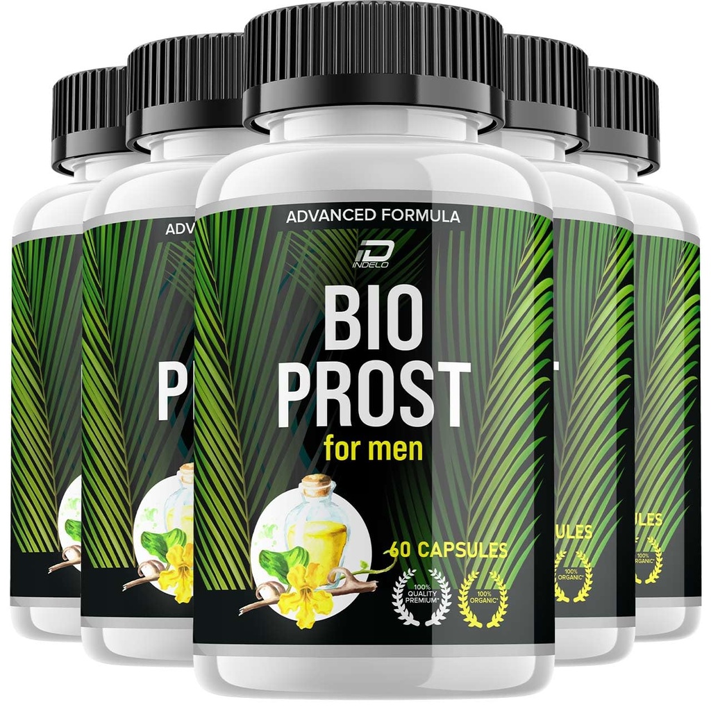 Bio Prost Supplement for Men – BioProst Pills Advanced Formula, Supplements Bio Prost for Men Health Supplement, Reviews (5 Pack - 300 Capsules)