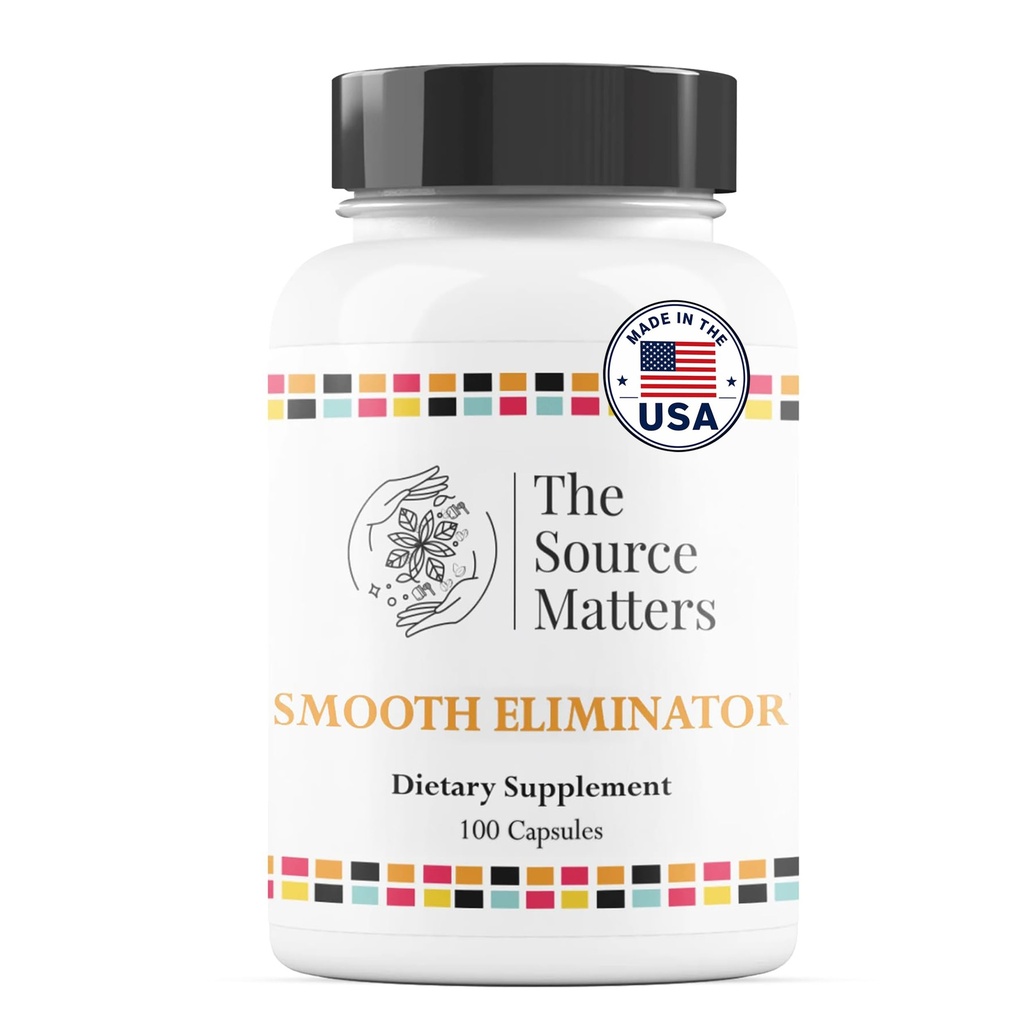 Smooth Eliminator Dietary Supplement | Cape Aloe for Occasional Constipation Relief, Bowel Support Detox, and Healthy Gut Function (100 Capsules)