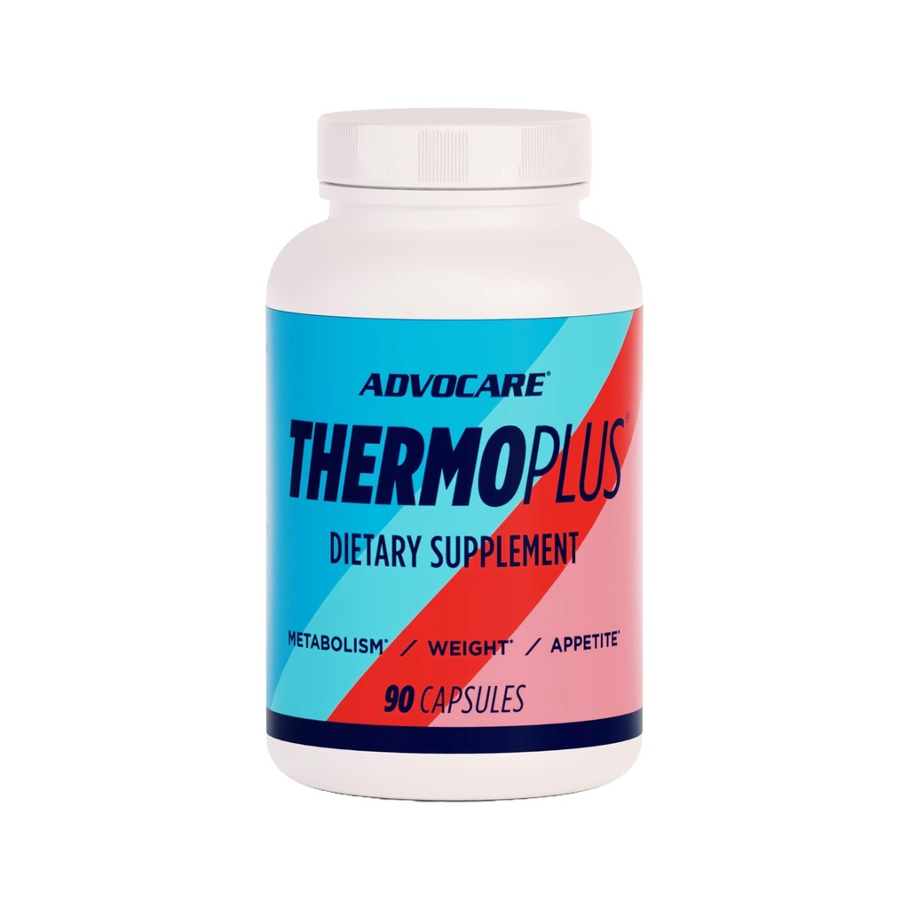 Advocare ThermoPlus Vitamine & Kruidendieetsupplement - Ondersteunt gezond metabolisme* - Bevat thiamine, salieextract & Oolong theeextract - 90 capsules