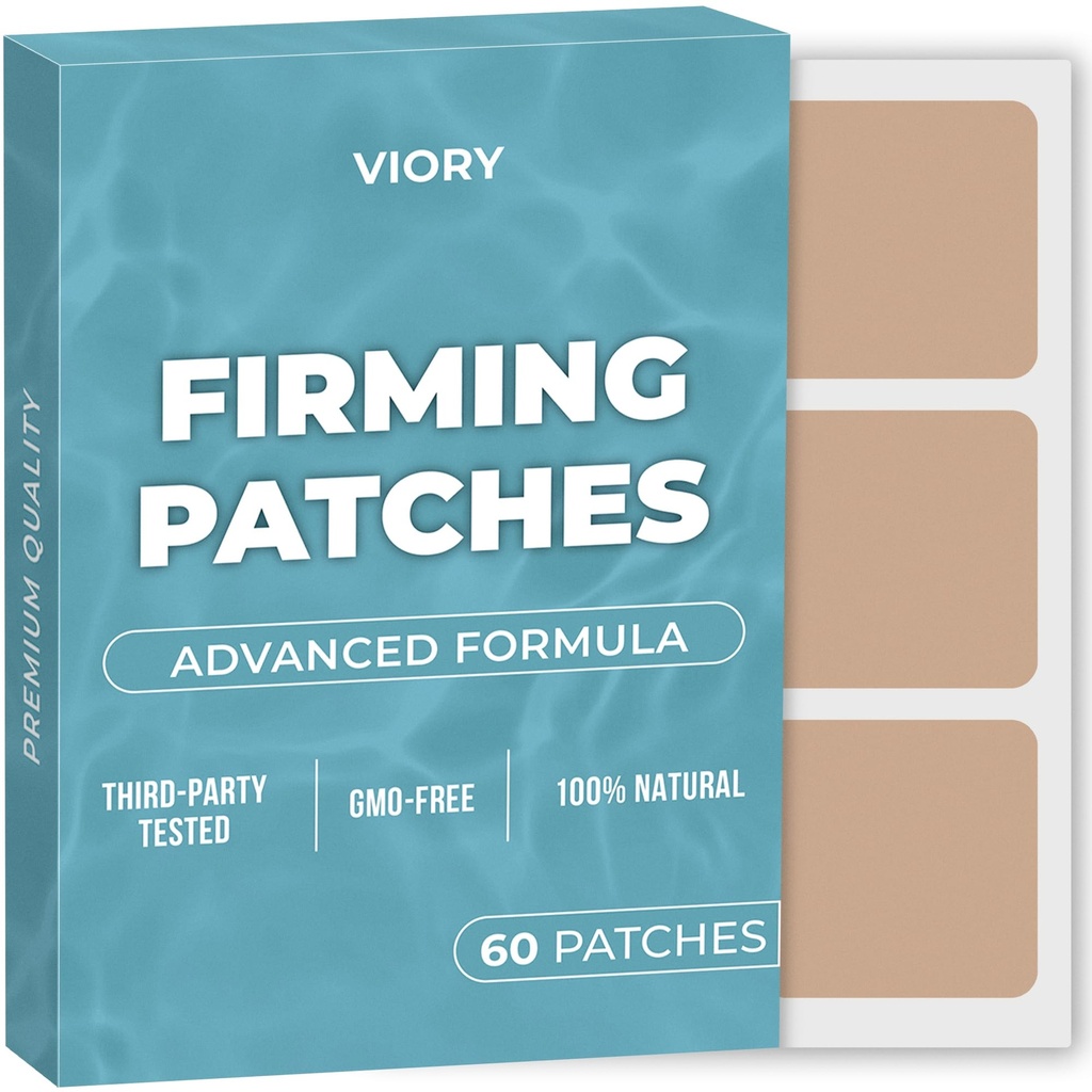 B12 Firming Patches (verpakking van 60) - 100% natuurlijke patch voor vrouwen en mannen - energie, focus en lichaamsondersteuning - verbeterde formule