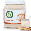 Psyllium Husk Whole, 12 Ounce - Whole Husk Fiber Supplement, Vegan, Geen suiker of kunstmatige zoetstoffen, Niet GGO, Glutenvrij