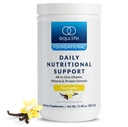 Equilife Daily Nutritional Support, All-in-One Multivitamine Maaltijd Vervanging, Pure Vanille Smaak, 15G Plant Proteïne, Ondersteunt totale wellness Inclusief energie, spijsvertering, & huid, 14 Servings Tub