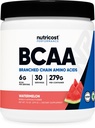 Nutricost BCAA Poeder (Watermeloen, 30 porties) Optimale 2:1:1 verhouding