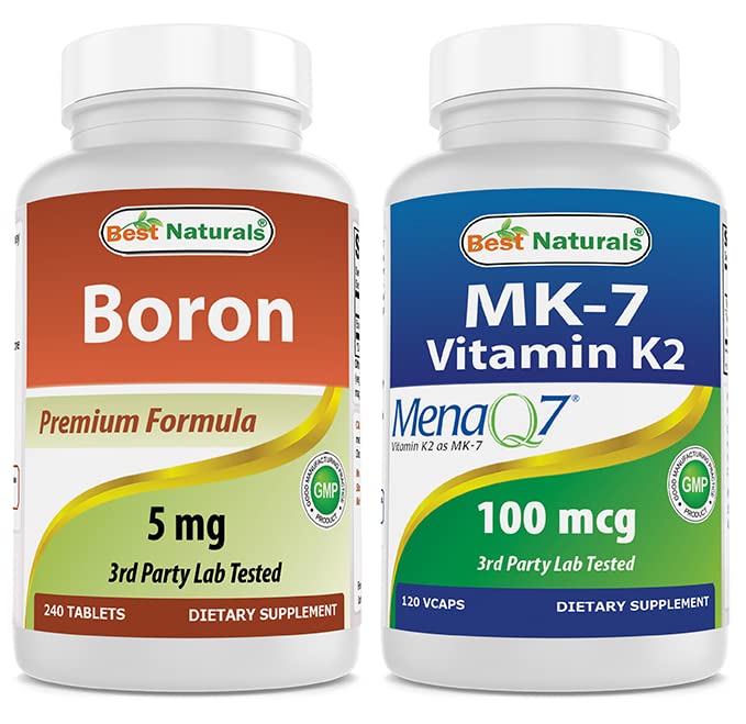 Boron 5 mg & MK-7 Vitamine K2 100 mcg