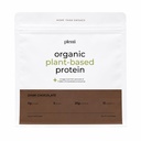 plenti Organic Plant-Based Protein Powder: 20g Pea Protein + Probiotics, Digestive Enzymes & Omega 3-6, Gut Friendly, Sugar Free, 15 Servings (1.15 lbs) (15, Dark Chocolate)