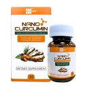Nano Curcumin - 30 Capsules - Nano Technology verhoogt de absorptie tot 99,9%, bevordert het spijsverteringssysteem, verlicht de maag en beautifieert de huid