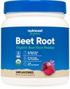 Nutricost Biologische Beetwortelpoeder 1 LB - Vegan, Superfood, Gecertificeerd USDA Biologisch