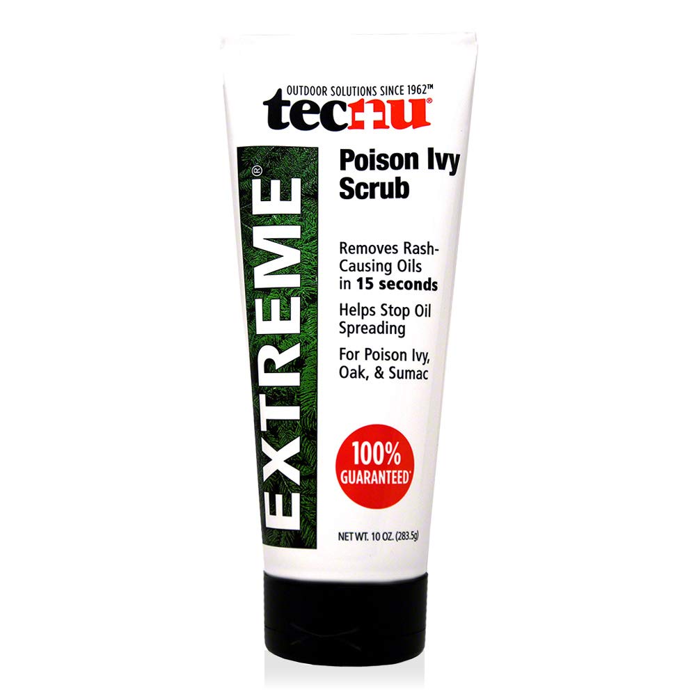 Tecnu Extreme Poison Ivy and Oak Scrub, Removes Poisonous Plant Oils That Cause Rash and Itching, 10 Ounces