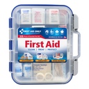 First Aid Only 91247 OSHA-Compliant First Aid Kit, All-Purpose 100-Person Emergency First Aid Kit for Business, Worksite, Home, and Car, 335 Pieces, Multicolored