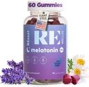 Melatonin Gummies I 5mg Melatonin Sleep Support Gummy for Adults I Fall Asleep Supplement for Health | Magnesium L-Theanine | Vegan Non-GMO Gluten & Gelatin Free, Sugar Free | Mix Berries