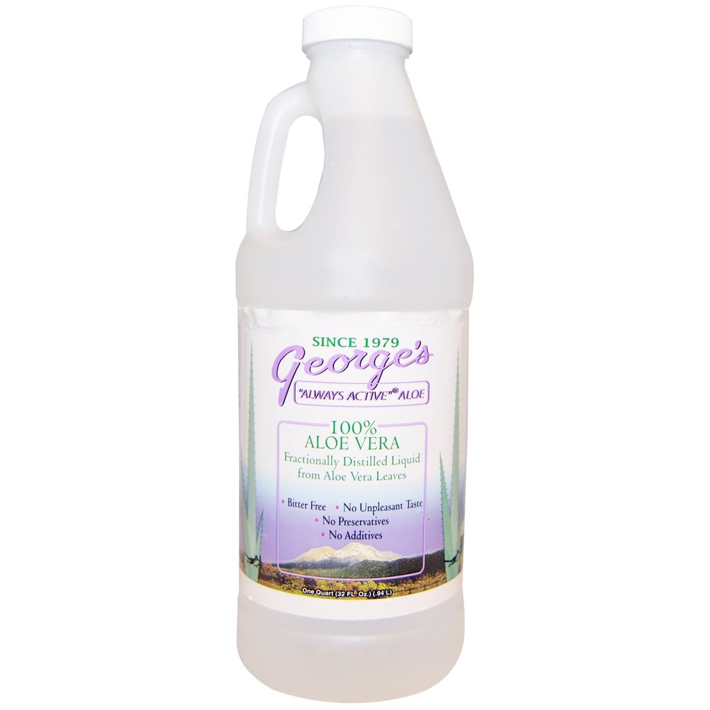 George's Aloë Vera, 100% Aloë Vera Liquid, 32 fl.