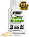 kruidolab Korean Red Ginseng Gefermenteerd 10:1 (13% ginsenosides) - Echte Panax Ginseng uit Korea 6 jaar Oude Wortels - Gepatenteerde Extract Technologie