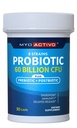 MyoActivo 60 Billion CFU Probiotic, Tri-Blend, 8 Strains, 30 Capsules | Prebiotics & Postbiotics, Digestive & Immune Support, Delayed Release, Shelf Stable, Non-GMO & Gluten Free