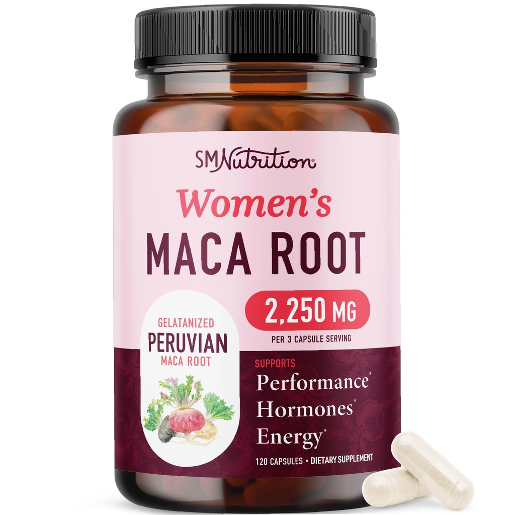 Organische Maca wortel Capsules voor vrouwen 