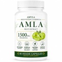 Indian Gooseberry Amla Fruit Supplement,1500 mg,90 Capsules | Organic Amla Capsules, Organic Amla Powder, Antioxidant, Promotes Digestion and Energy Replenishment