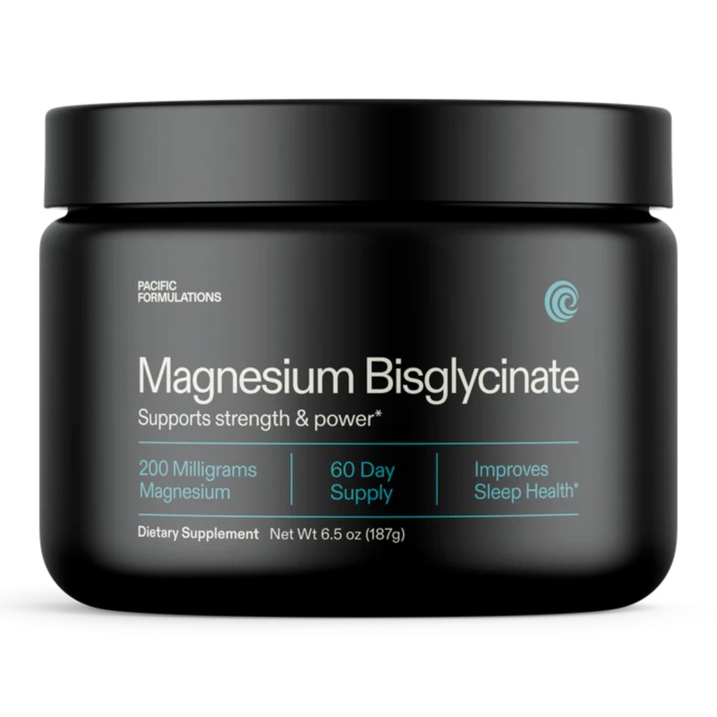 Magnesium Bisglycinate Powder, Sleep & Muscle Support, 60 Servings