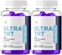 (2 Pack) Ultra TRT Gummies - Official Ultra TRT Gummys with All Natural Ingredients, Advanced UltraTRT Premium Formula Maximum Strength for Wellness & Overall Health Support, 120 Gummies for 2 Months
