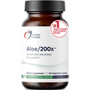 Designs for Health Aloë/200x - 200mg Aloë Vera Extract - Aloë Leaf Supplement for GI Support - Non-GMO, Vegetarische Pillen (60 capsules)
