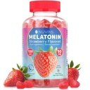 Melatonine Gummies - 10 mg Aardbei Flavored Dieet Voedingssupplement om te helpen bij het slapen - 150 Vegan Gummies