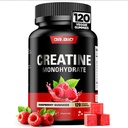 Instant Boost Creatine Monohydrate Gummies, Complex Formula with Real 5000mg Creatine, L-Taurine, B12, Mg & K, Pre-Workout Creatine for Women & Men to Support Energy, Muscle, Recovery, 0 Sugar, Vegan