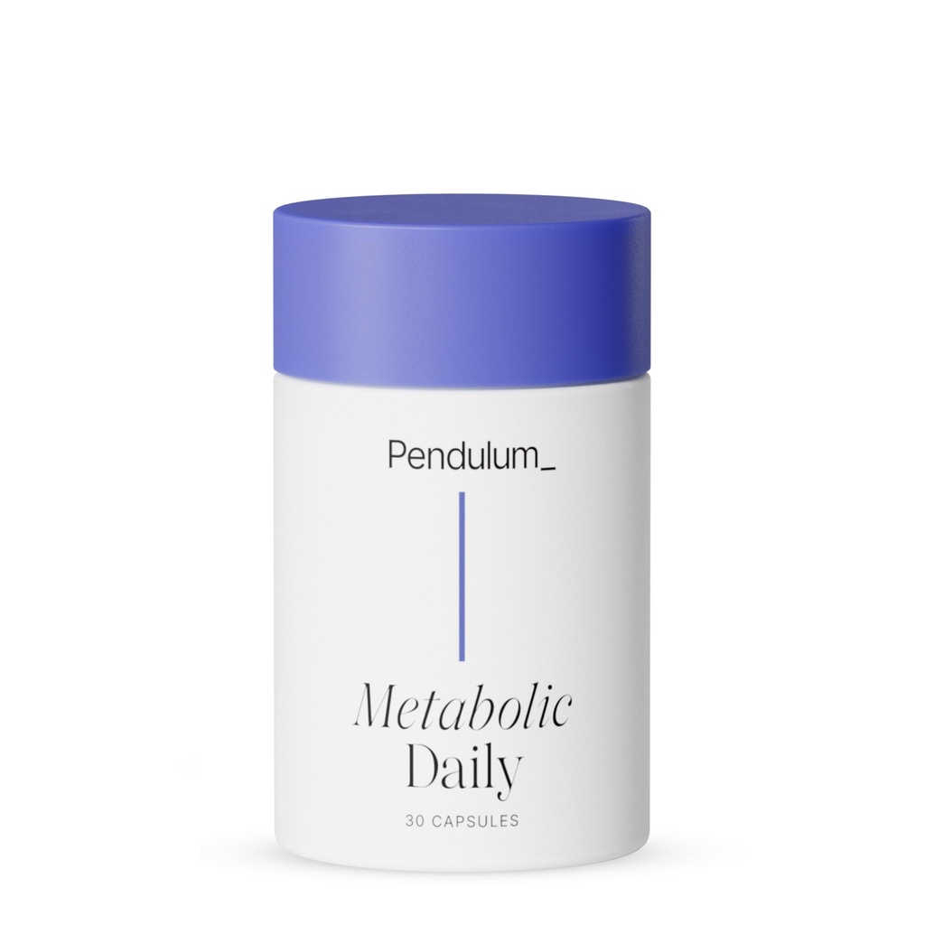 Pendulum Metabolic Daily - Multi-Strain Probiotic met Akkermansia muciniphila ter ondersteuning van het metabolisme en de duurzame energieniveaus - voor vrouwen en mannen - 30 capsules (1 verpakking)