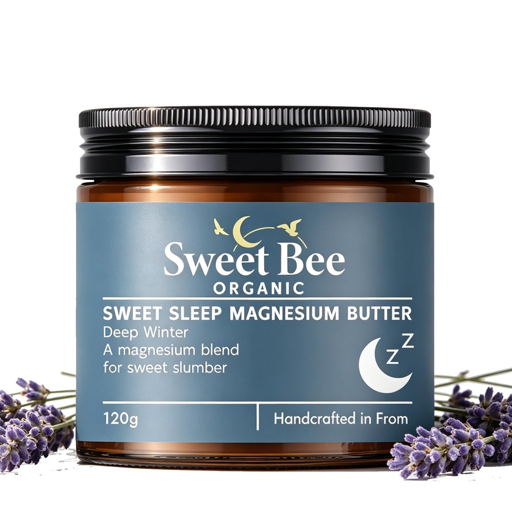 sleep magnesium butter, Original Lavender Nighttime Magnesium Cream for Sleep with Shea & Mango Butter，Apply to Legs or Feet Before Bed, Skin-Friendly, 4.23 oz