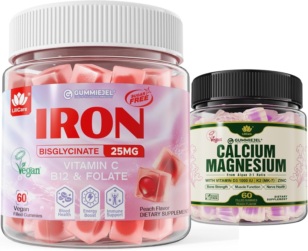 Bundel - Vegan Iron + Algen Calcium