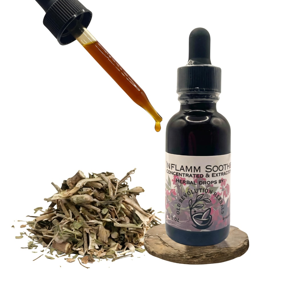 Ayurvedic Inflammation Formula | 100% Organic, Handmade & Low Alcohol Herbal Drops | Dashamool 10 Roots Formula | Joint & Mobility Support | Redness & Swelling Advanced Extract