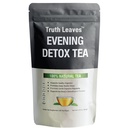 Nighttime Detox Tea for Bloating Support & Digestion - Gentle Herbal Colon Cleanse with Senna, Dandelion & Ginger - Caffeine Free Sleep Tea for Deep Rest & Gut Flush - 30 Bags