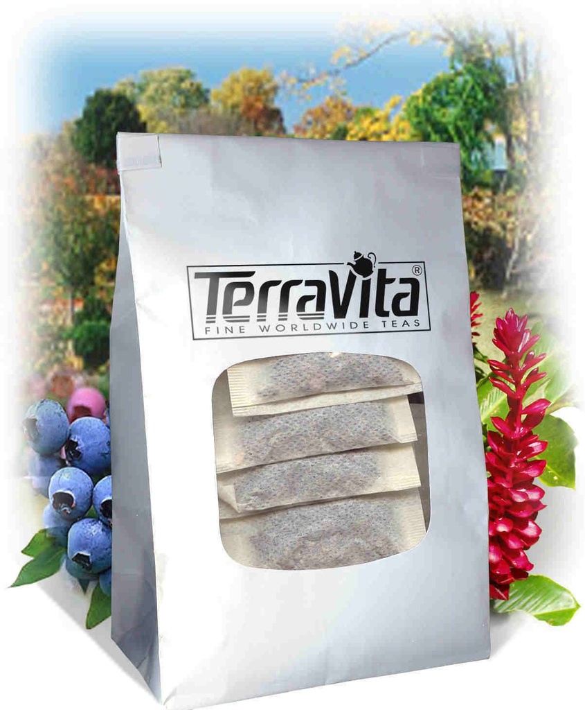 Terravita Cascara Sagrada, Ginger, Licorice, and More Formula Tea (50 Tea Bags, ZIN: 512535)