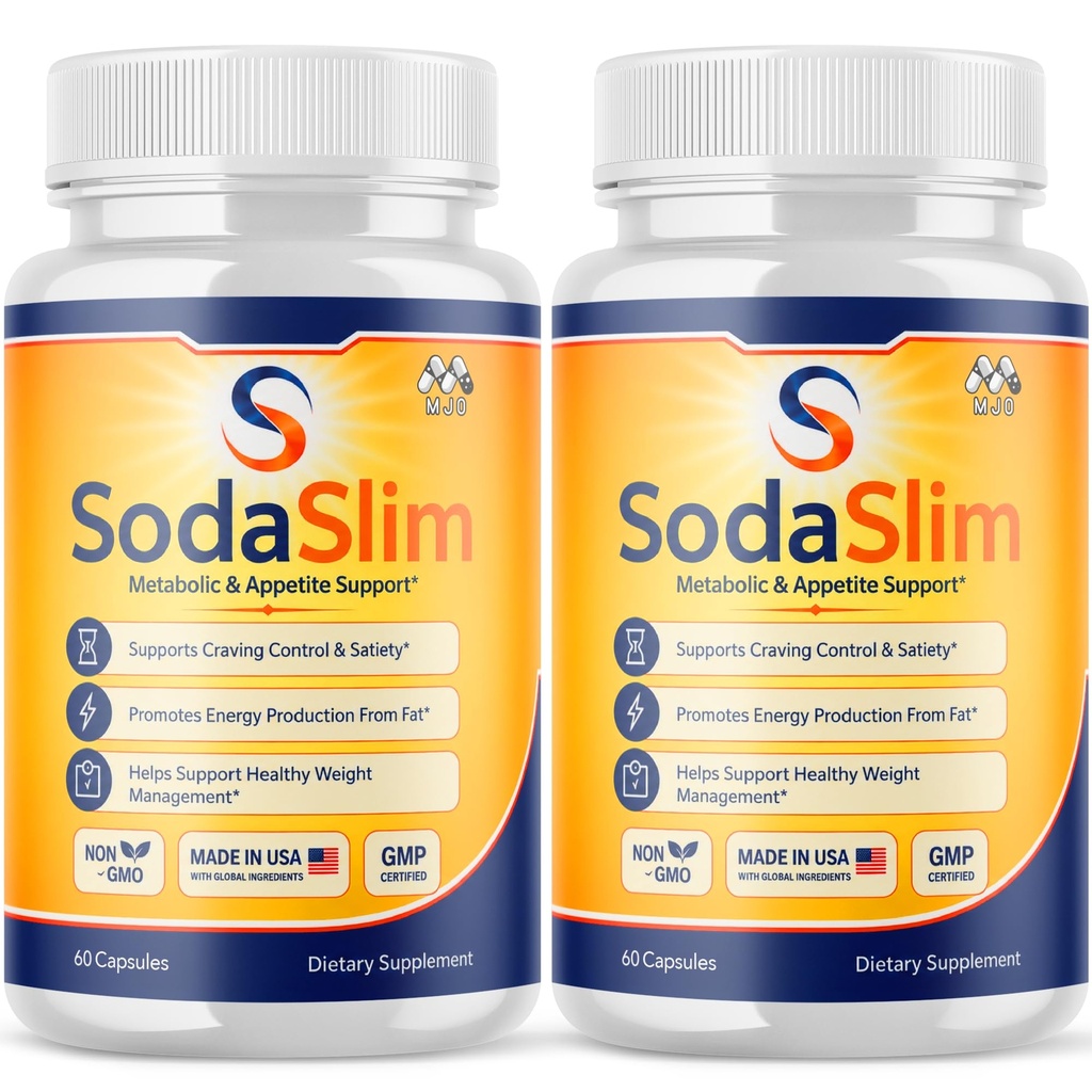 (2 Pack) Sodaslim Weight Management Soda Slim Advanced Pills (120 Capsules)